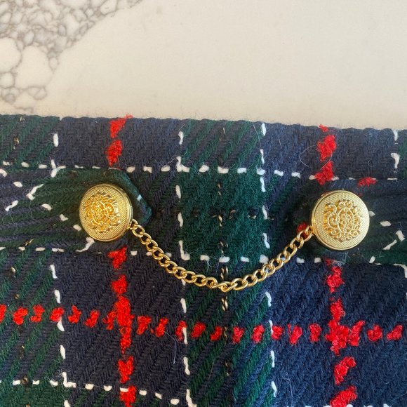 Zara Plaid Skirt - Picture 2 of 5